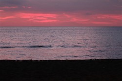 zonsondergang lovina beach